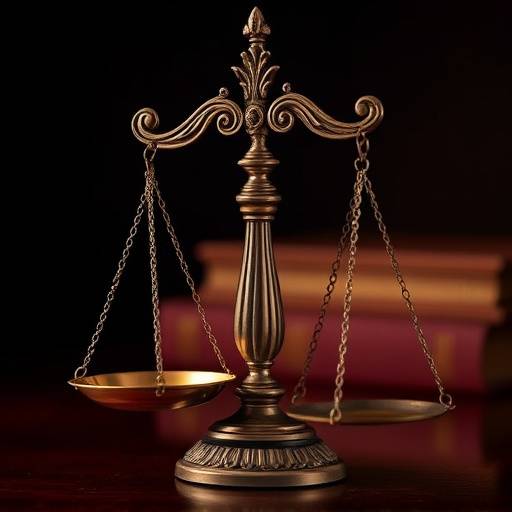 Balance de la justice, représentant les termes légaux.